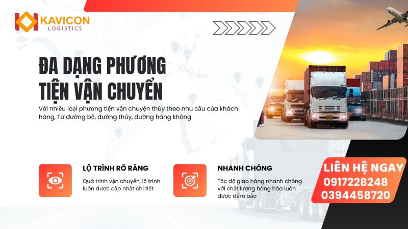 🚚 Dịch Vụ Chúng Cung Cấp &amp; Những Lý Do Nên Chọn Kavincon Logistics